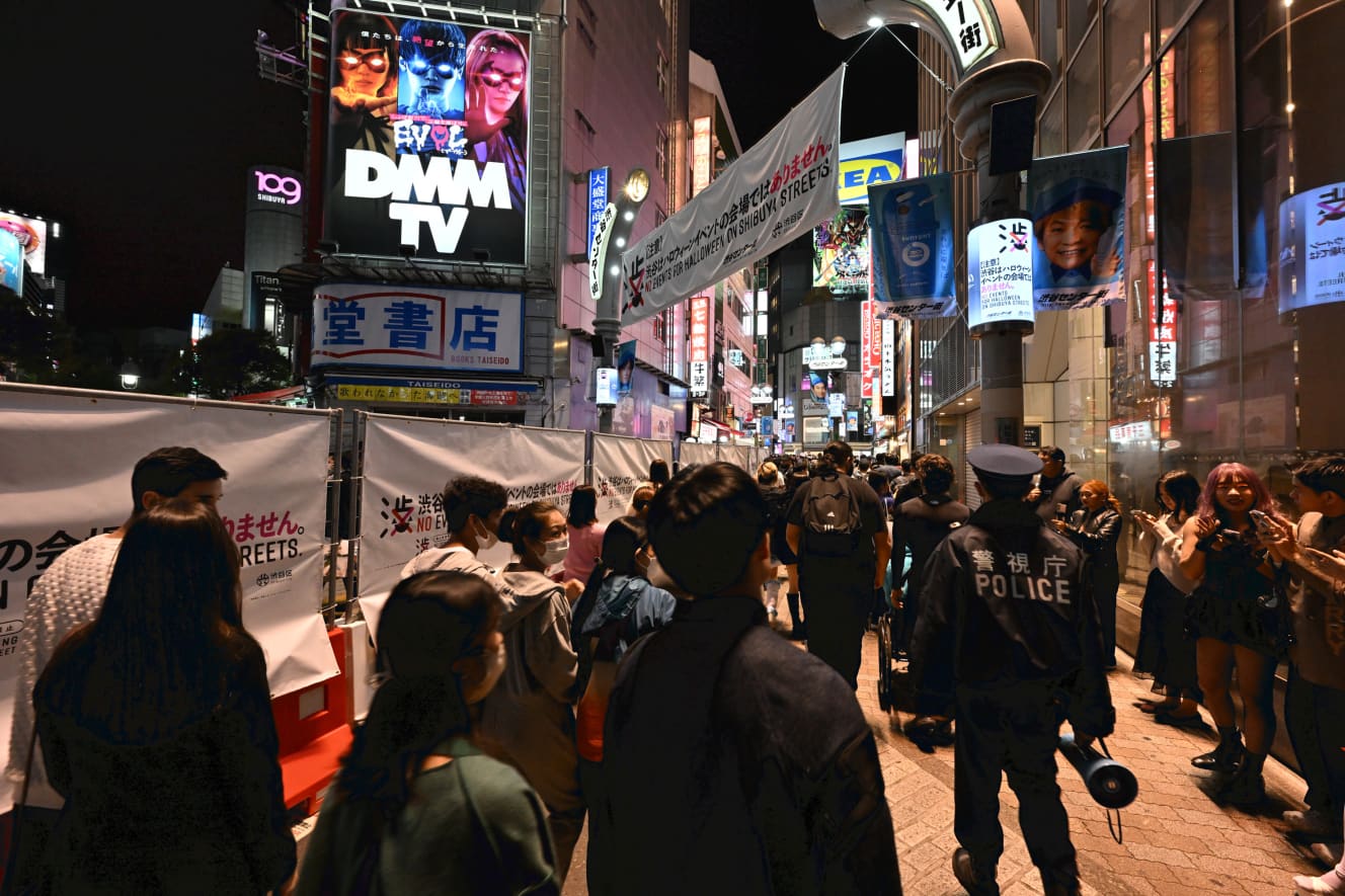 ハロウィン期間に渋谷を訪れた「仮装客」の様子