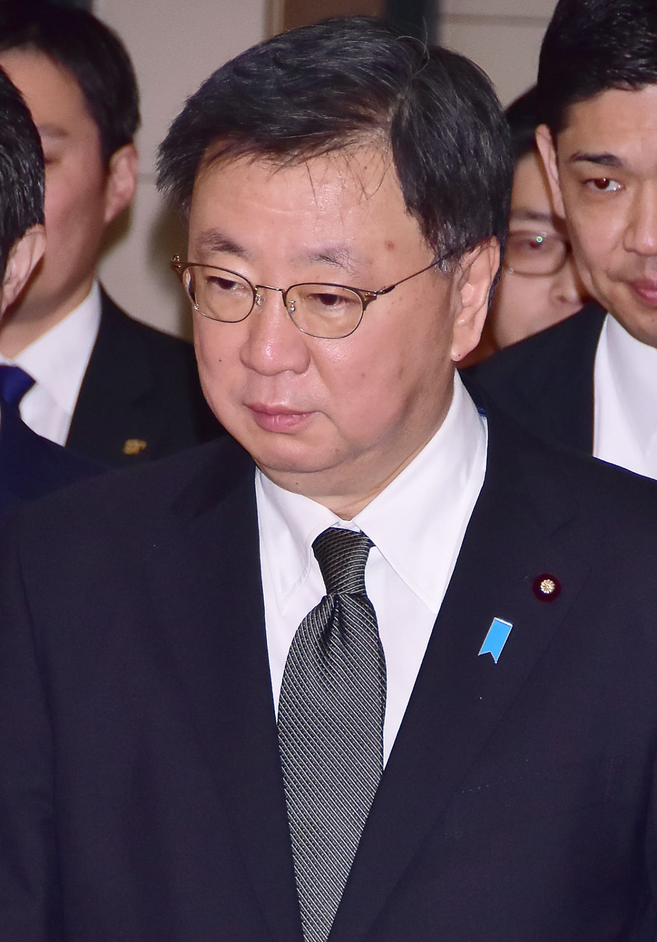 ’23年12月14日、更迭前に辞任した松野博一元官房長官