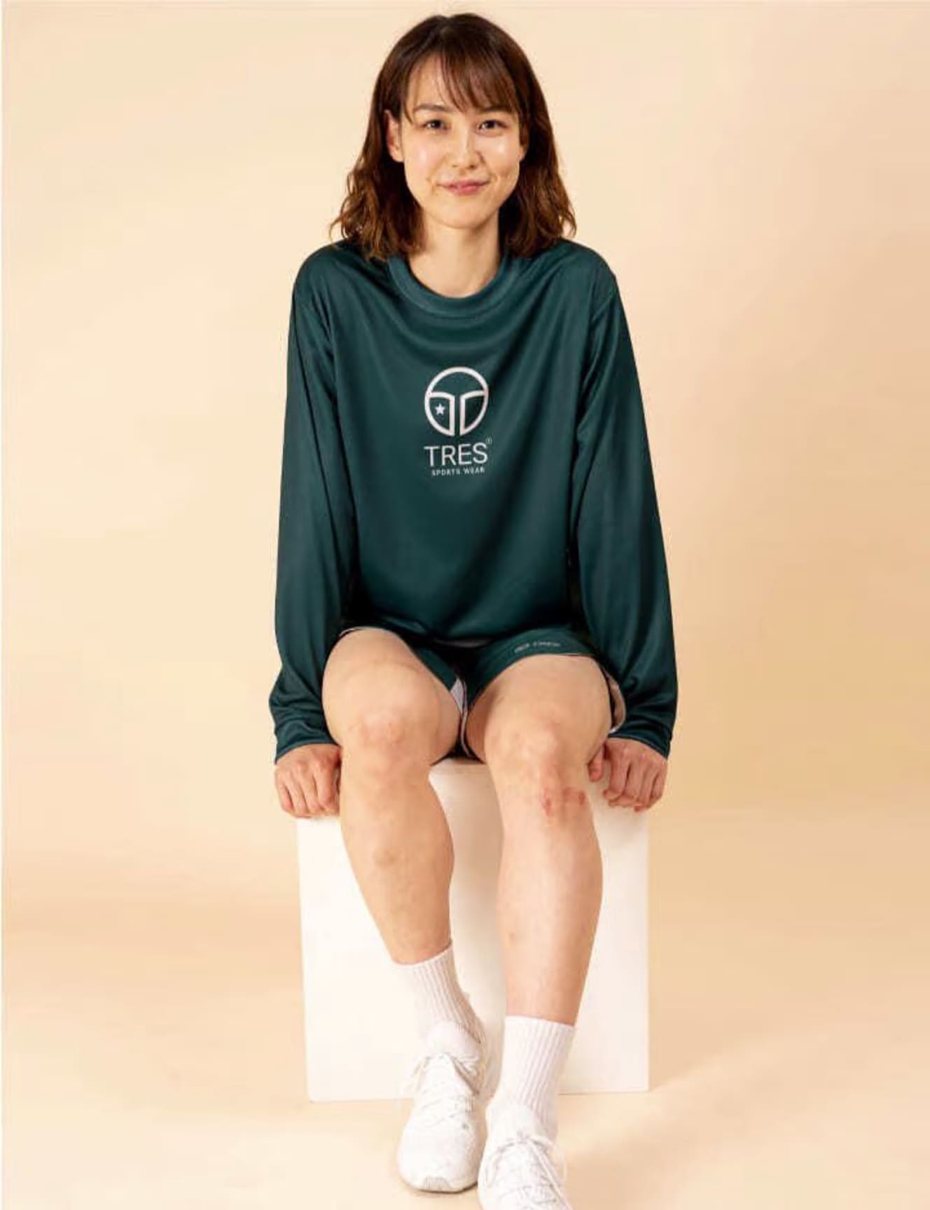 昨年３月、スポーツウェアブランド「TRES SPORTS WEAR」 のバスケットボールアカウント「tres basketball （@TRESBasketball） 」の中で紹介されていた真美子さん