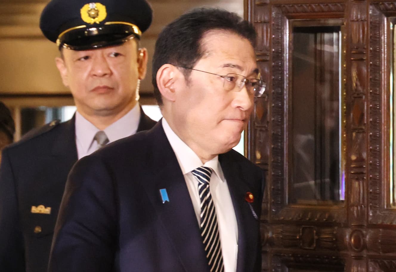 衆院で行われた政倫審に出席した岸田文雄首相は、この表情