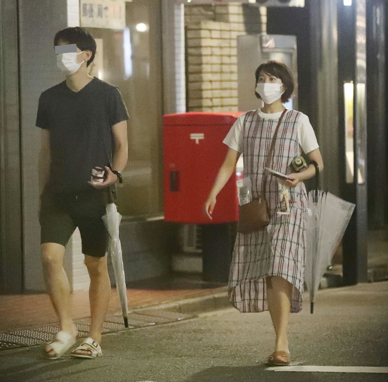 ’21年８月、当時、付き合っていたイケメン彼氏と中華を堪能後の永尾亜子アナ