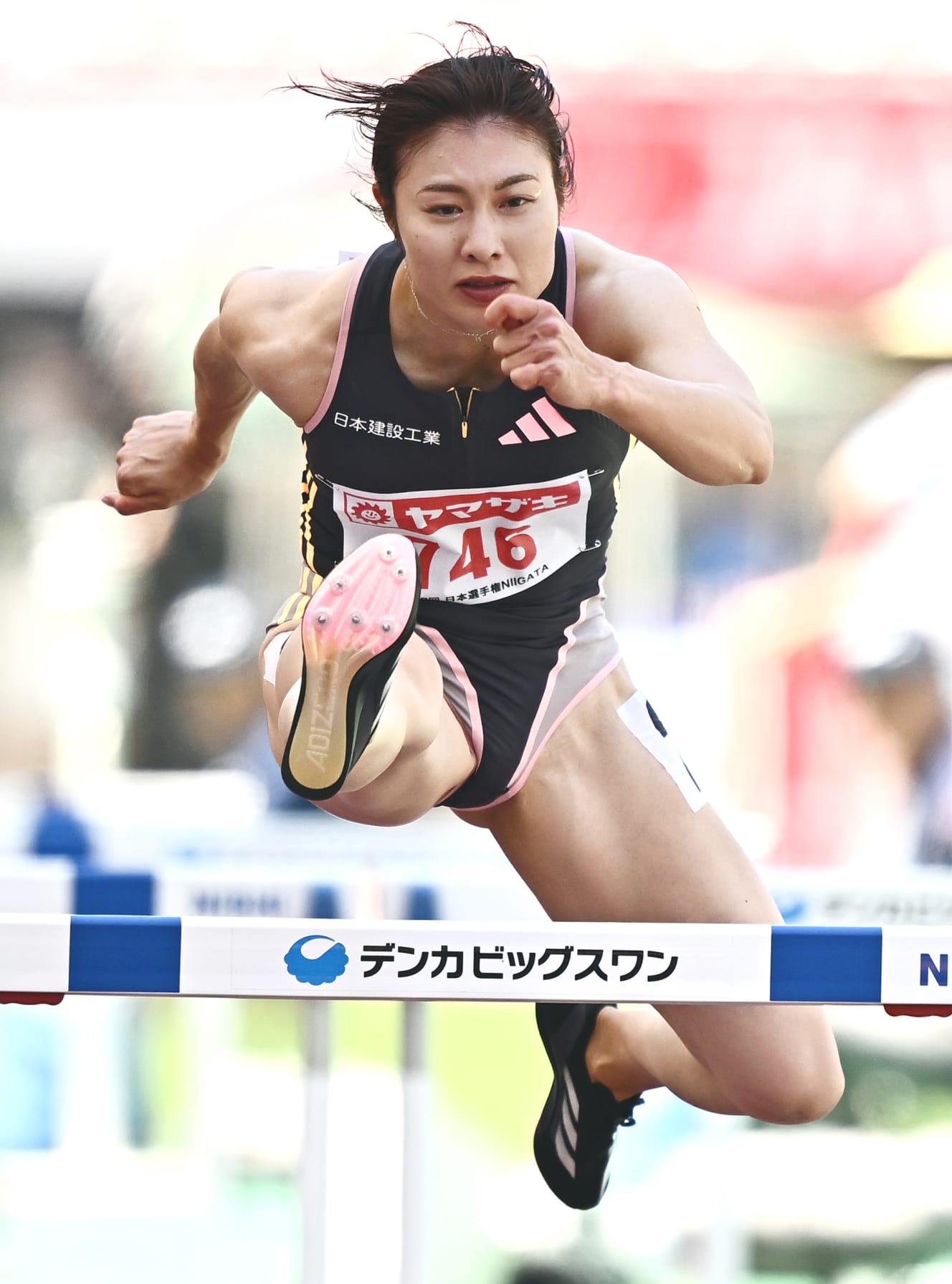 福部真子（28）100mハードル