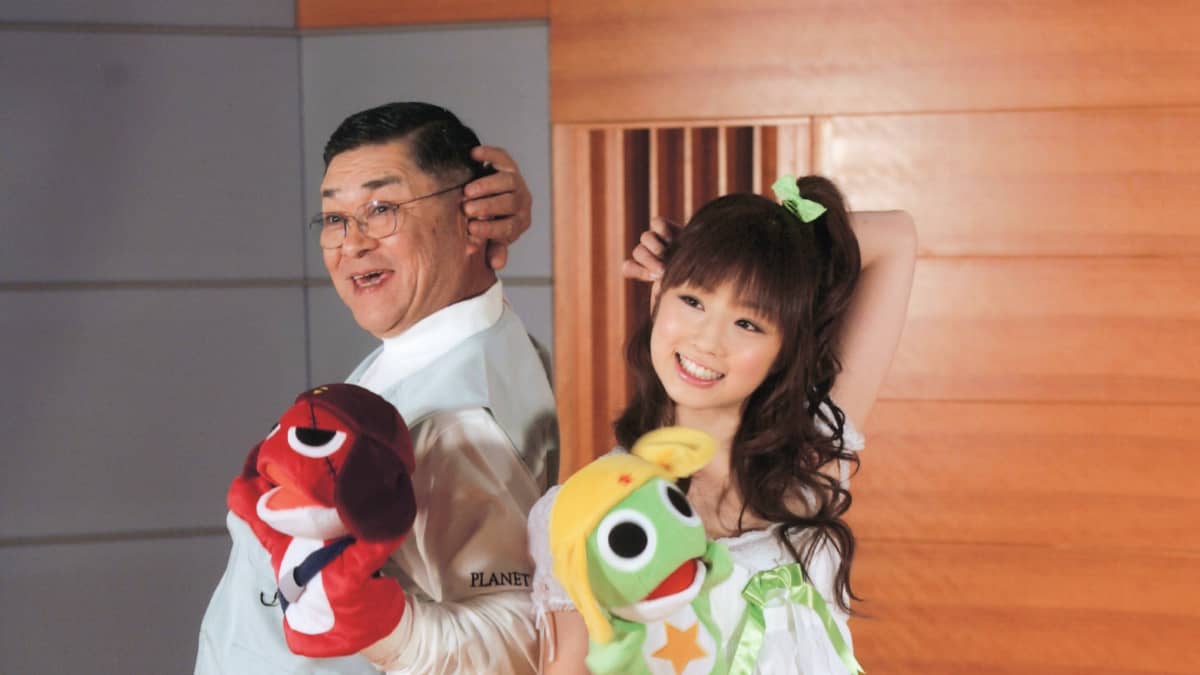 追悼】財津一郎さん アニメ主題歌を熱唱…共演相手のゆうこりんを