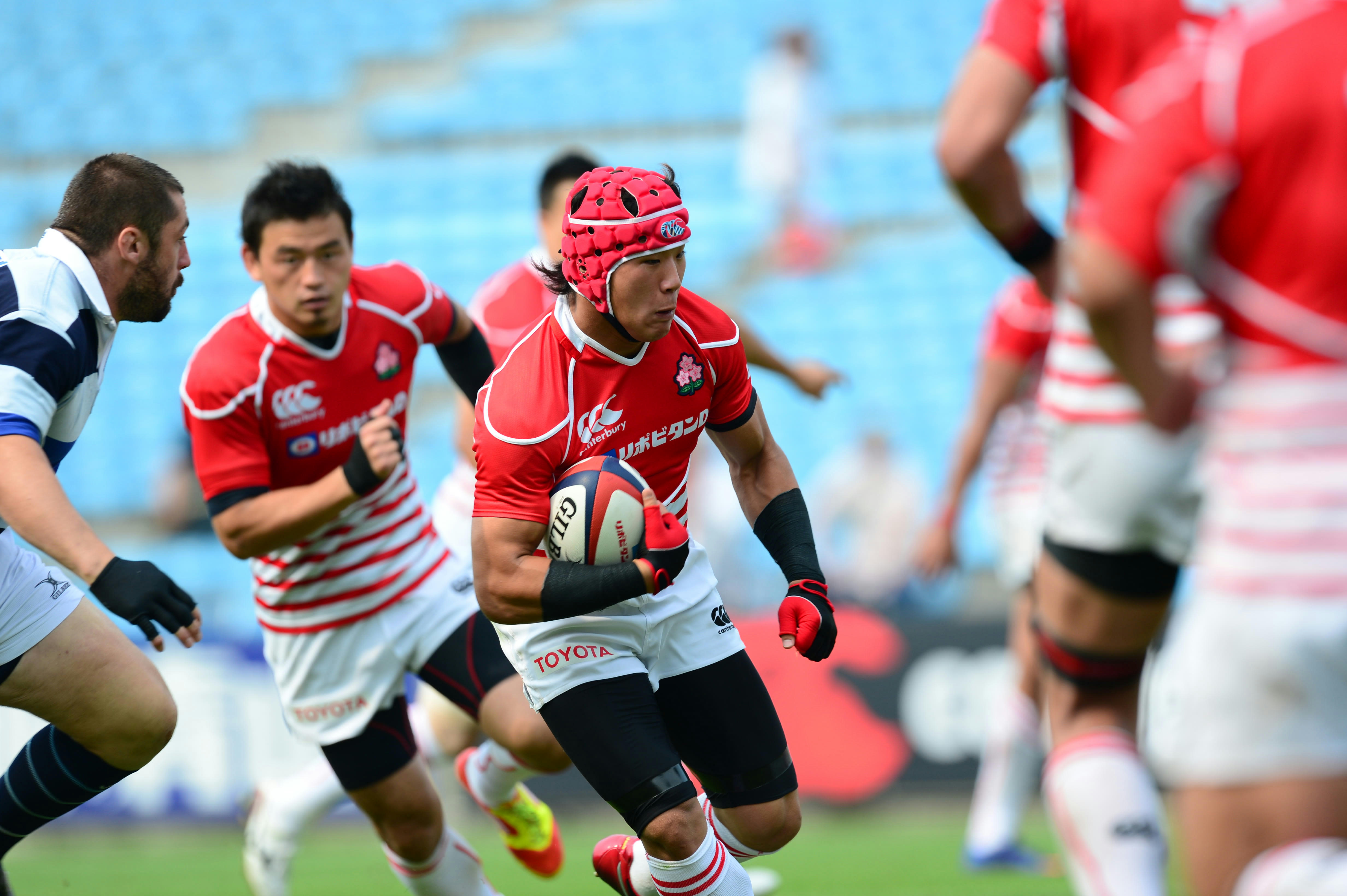 ラグビー元日本代表 五郎丸歩選手 2010年日本選抜の実使用ジャージ