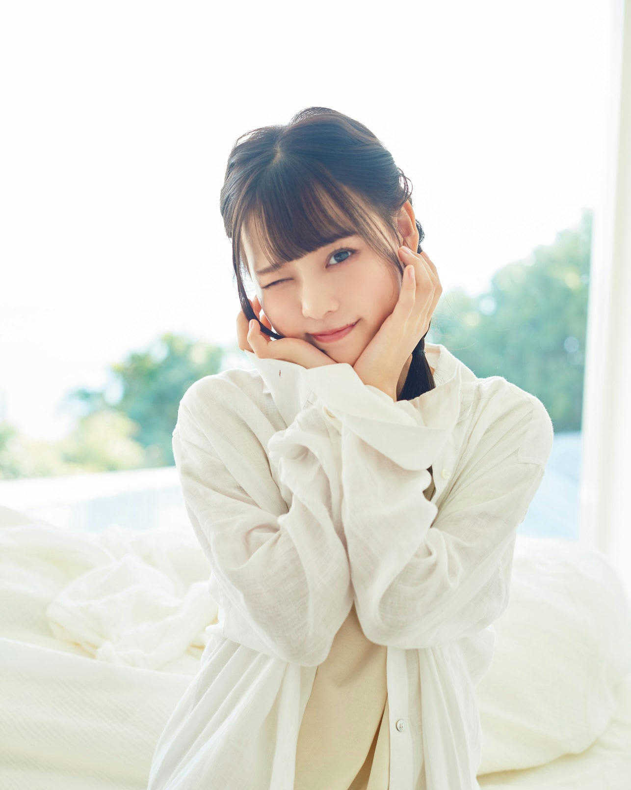 齊藤なぎさ（＝LOVE）と鈴木瞳美（≠ME）がぶりっ子バトル