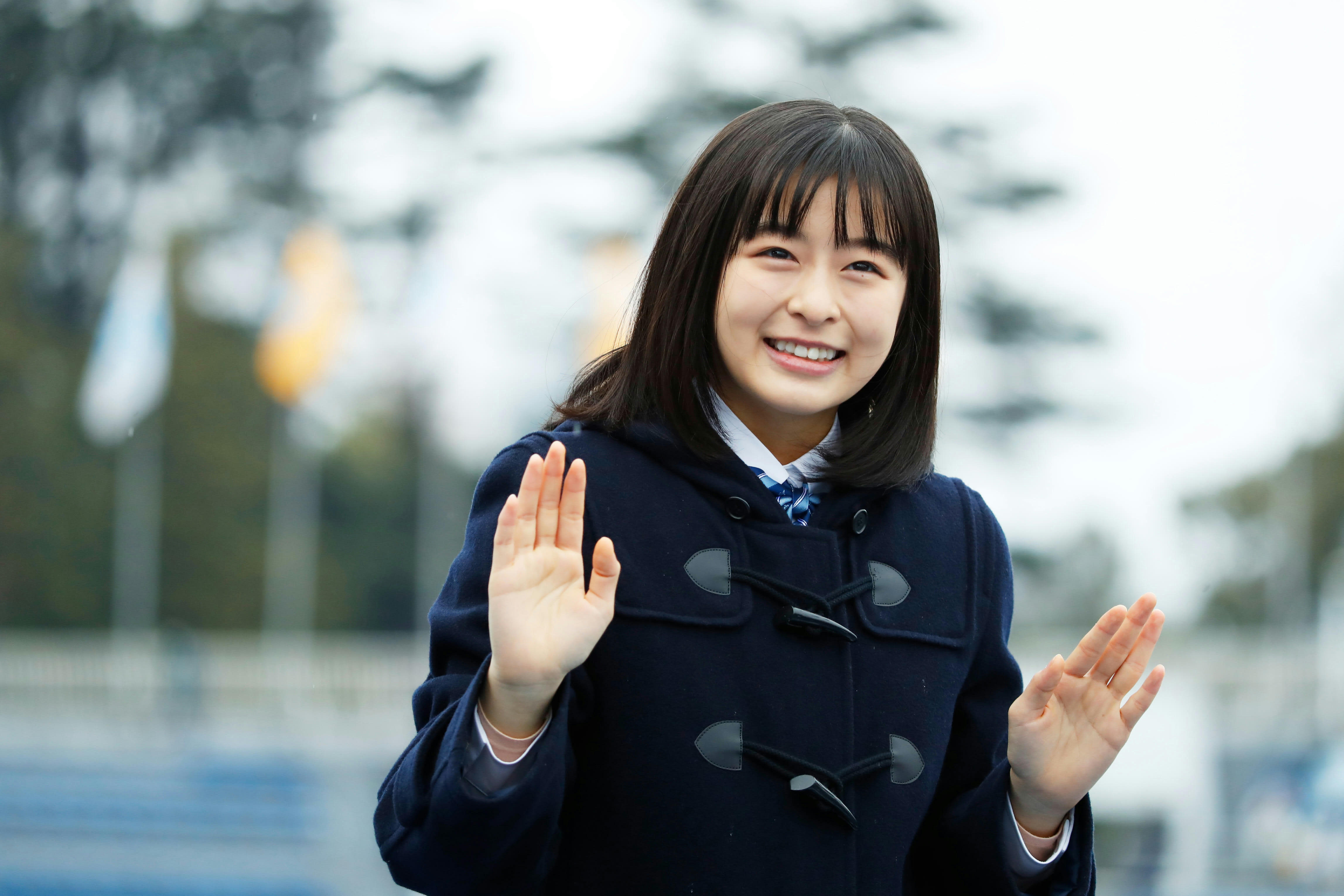 【美品】adidas ジャージネイビー パフォーマンスロゴ　 千鳥柄　森七菜 森七菜、ジャージー姿のドラマオフショットを投稿 「肌きれいすぎ