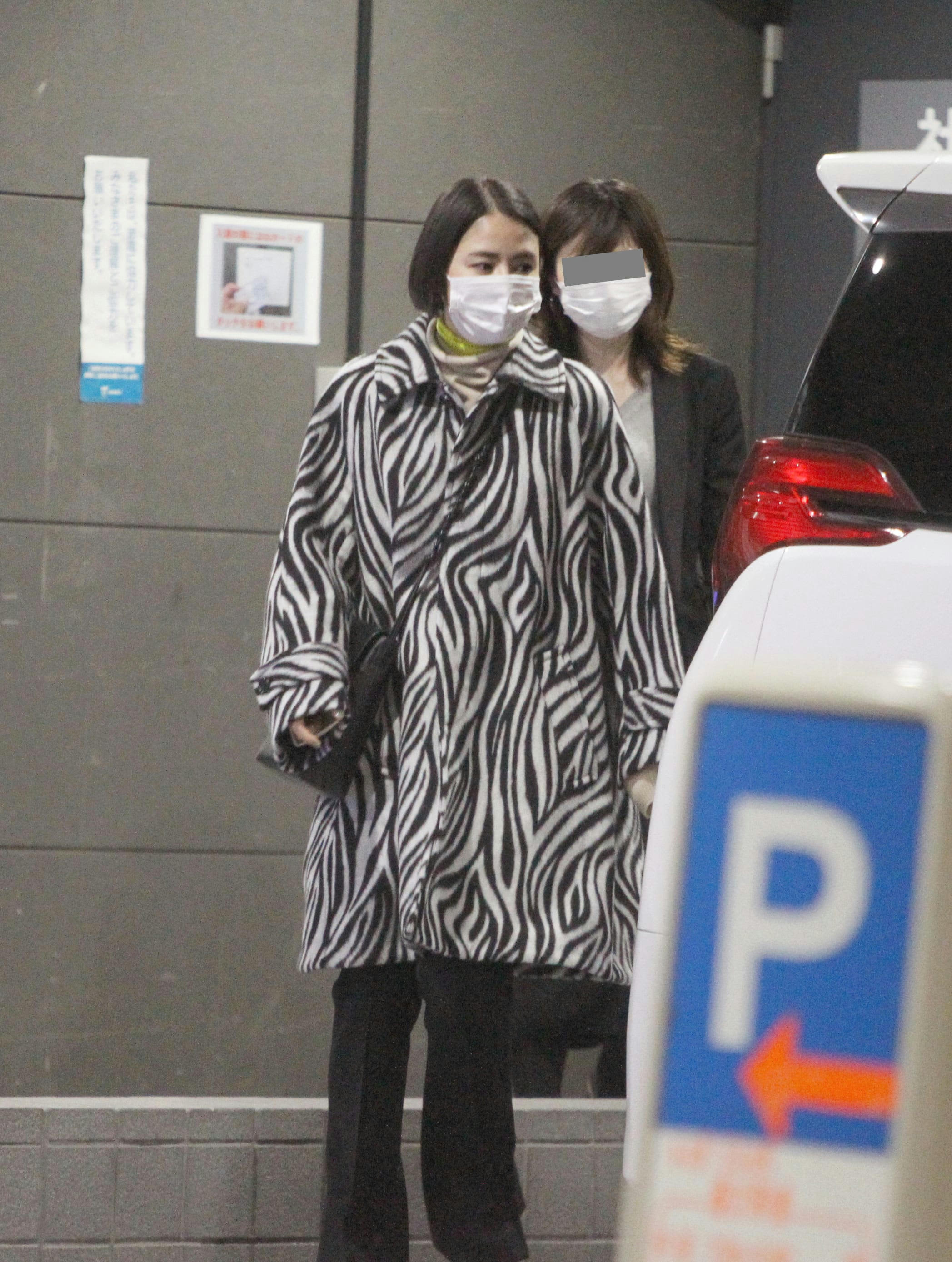 フォトギャラリー1枚目 長澤まさみ「オーラ満点」ゼブラ柄コートで神