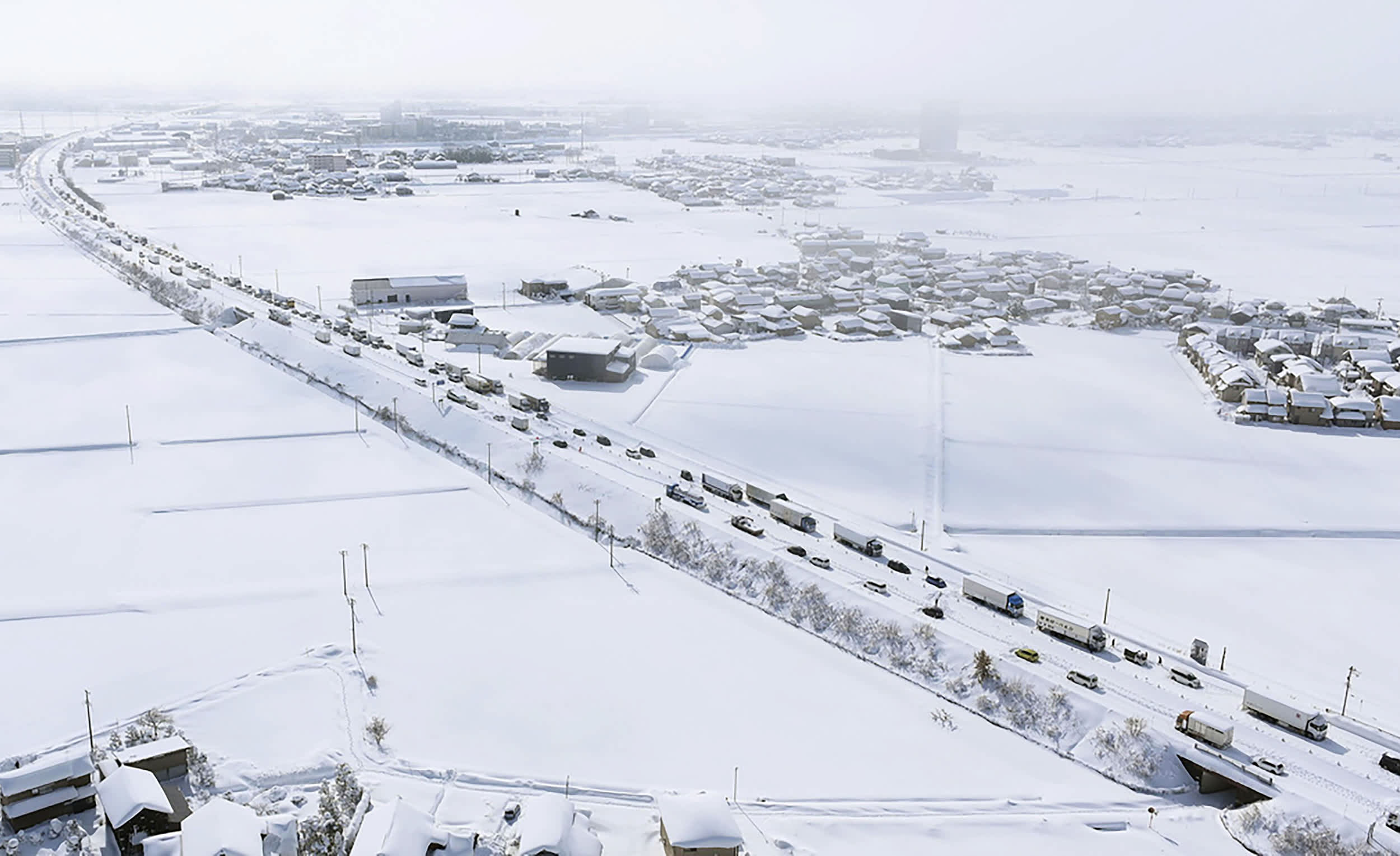 フォトギャラリー1枚目 首都近郊で積雪1m 国内でマイナス50℃を記録