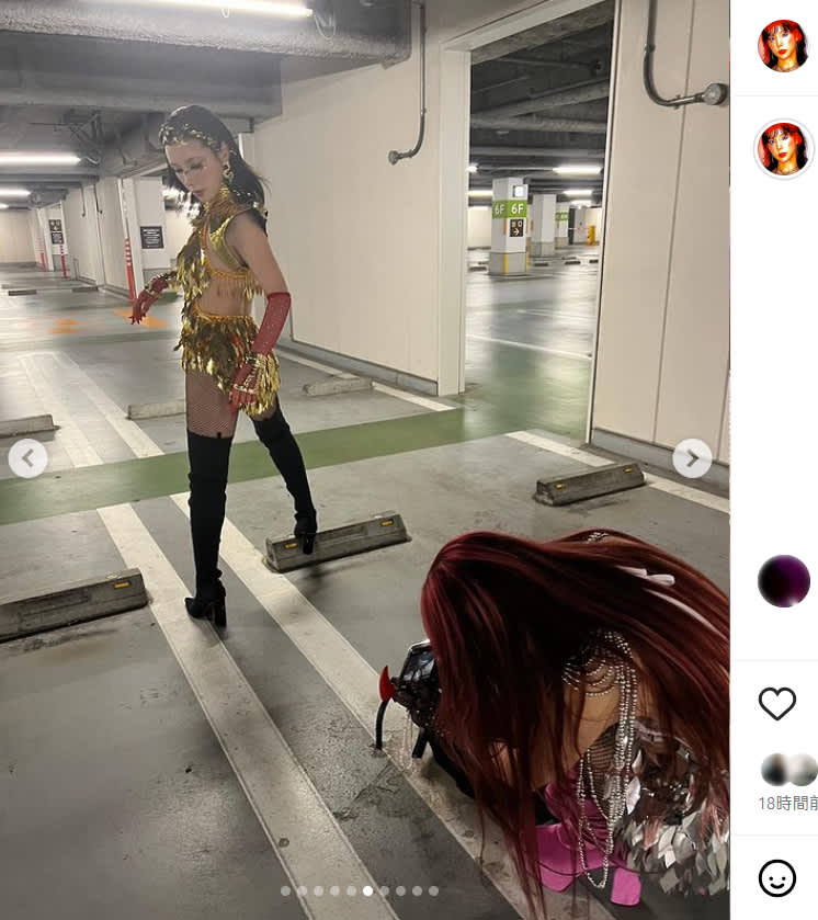 フォトギャラリー3枚目 ファン歓喜！仲里依紗が似合いすぎ「 網タイツ