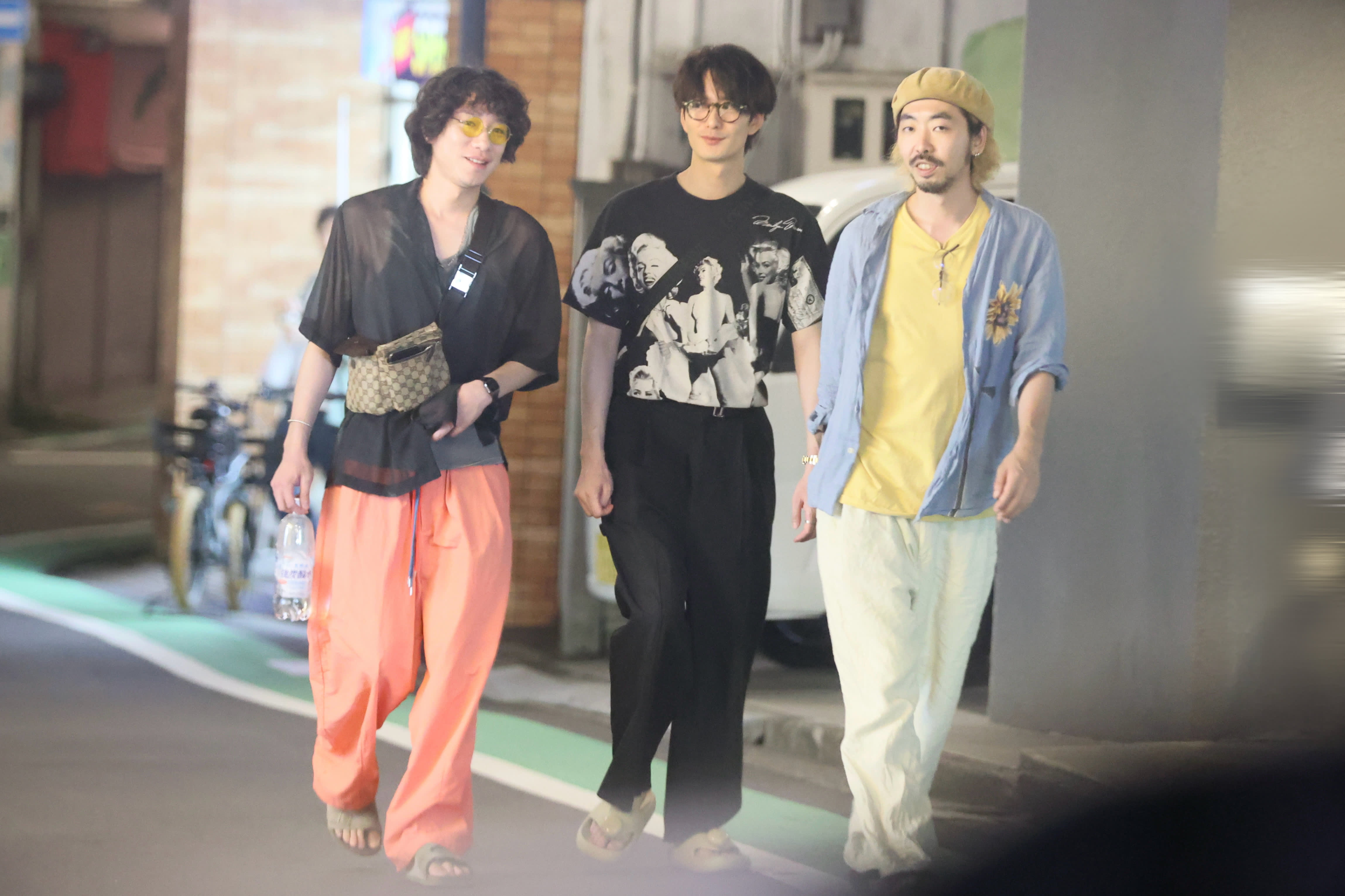 まるで映画のワンシーンのよう…岡田将生＆柄本時生＆落合モトキ