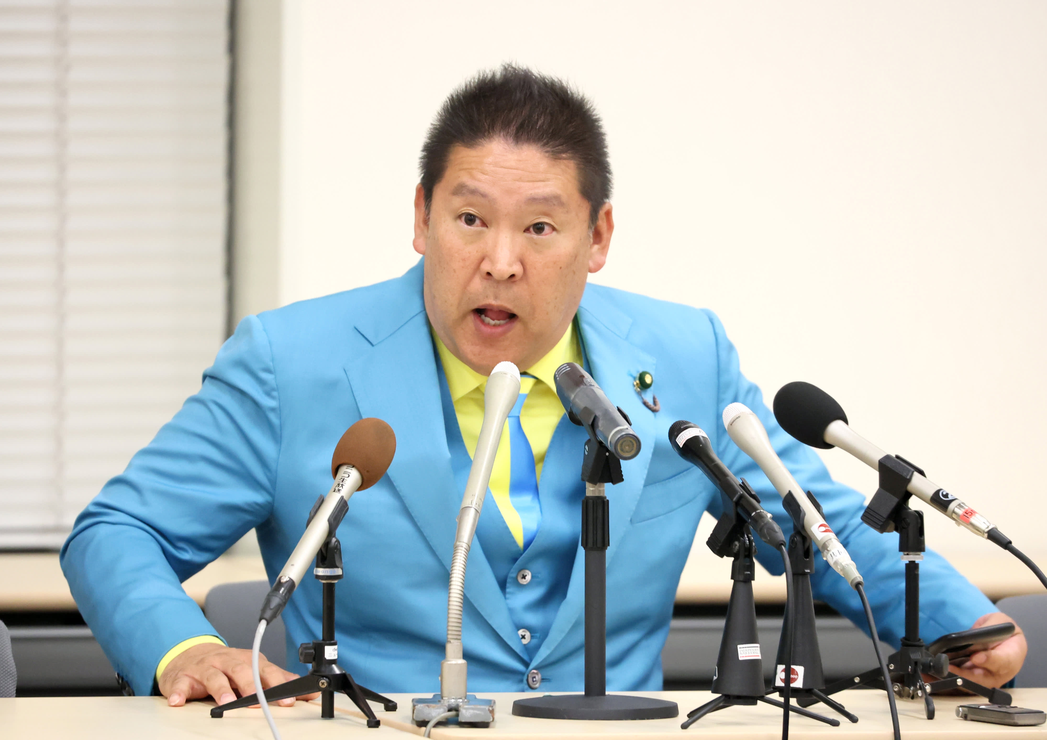 NHK党・立花孝志氏が「完全に無視する動きがある」と大手メディアの