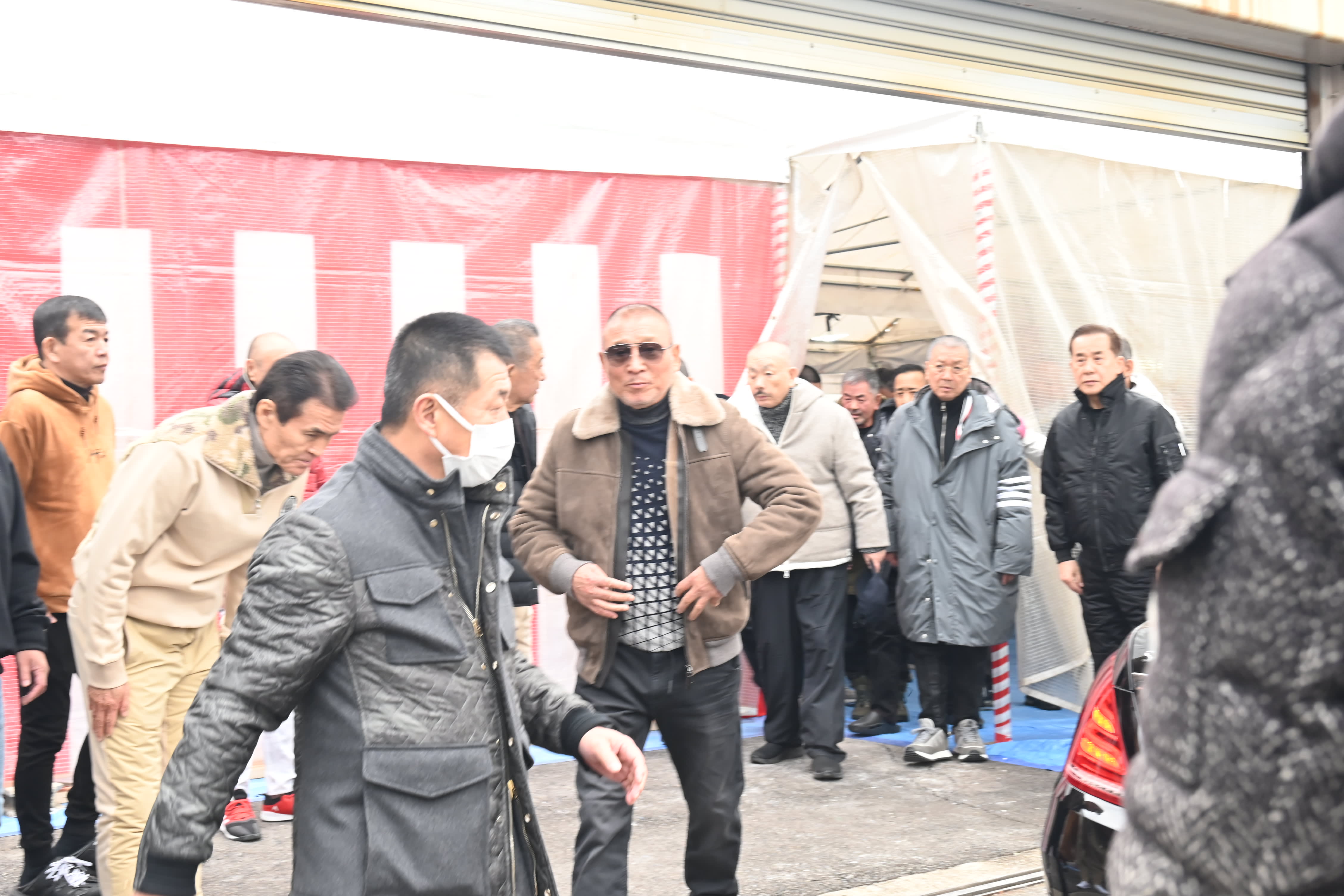 全国から直参組員も含め100人以上が集結…六代目山口組・司忍組長「餅