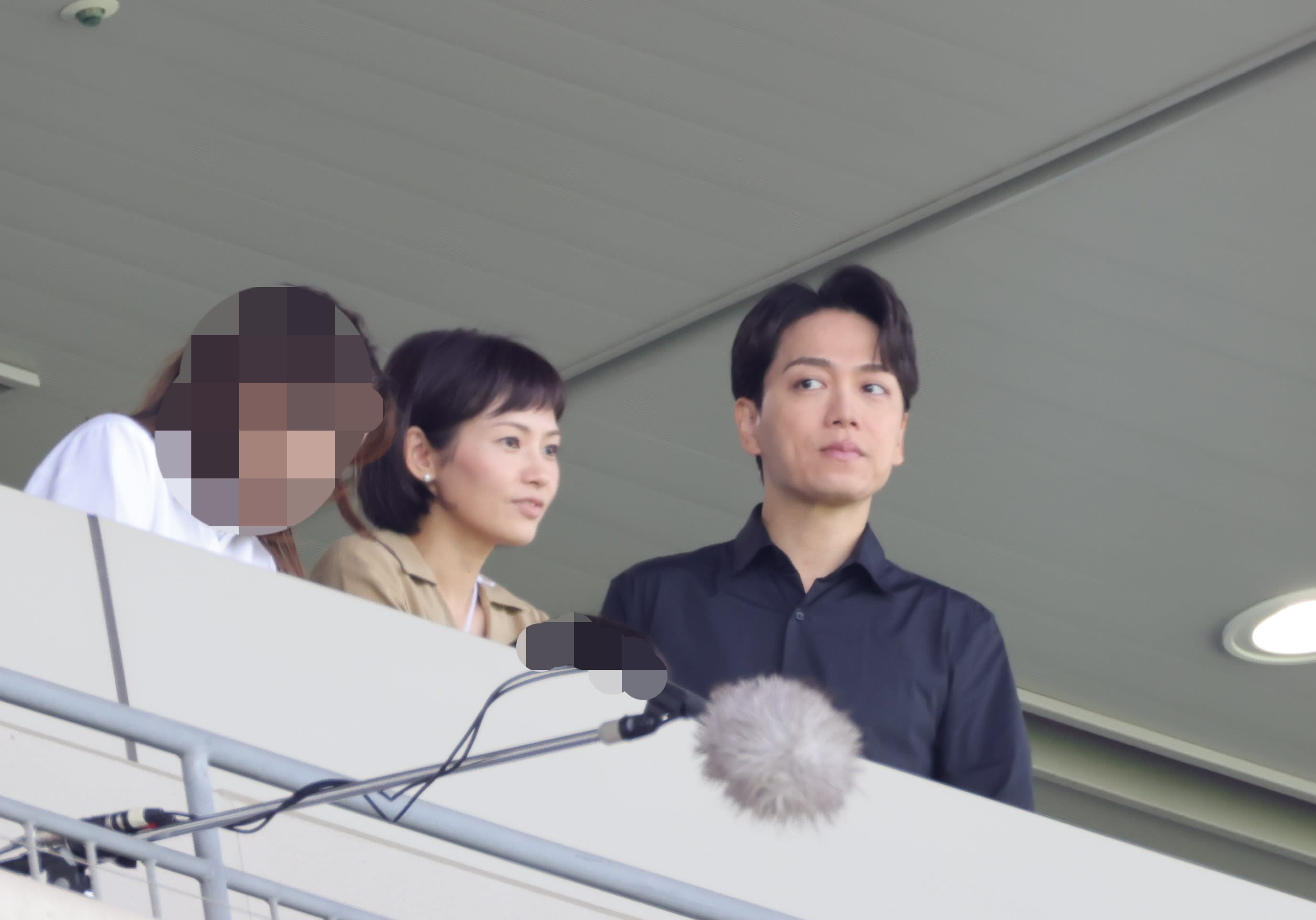 山崎 育 三郎 安倍 なつみ