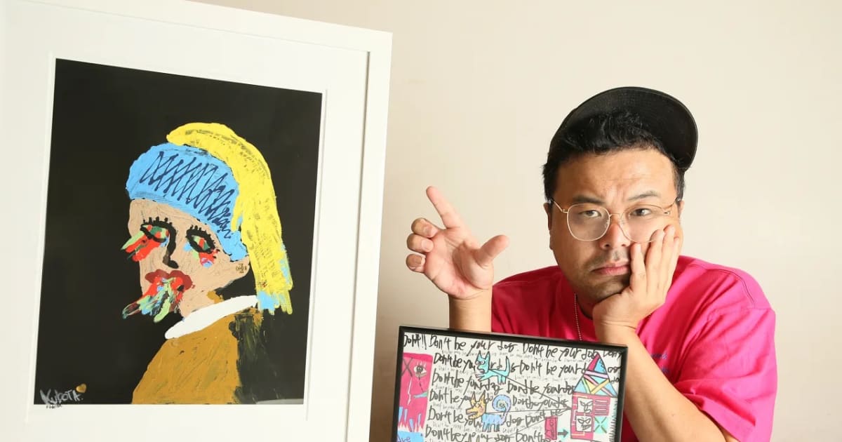 とろサーモン久保田 絵 アート 画家”『とろサーモン』久保田「夢は草間彌生さんとのコラボ」 | FRIDAY