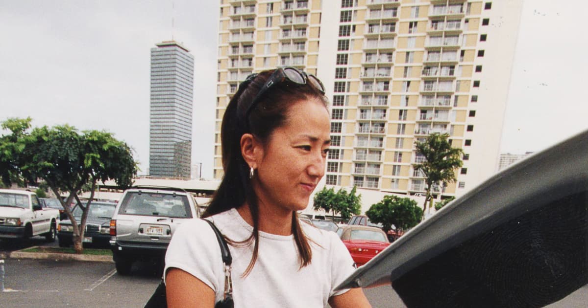 松原　ちあき フォトギャラリー3枚目 追悼・松原千明さん 離婚直後にハワイで