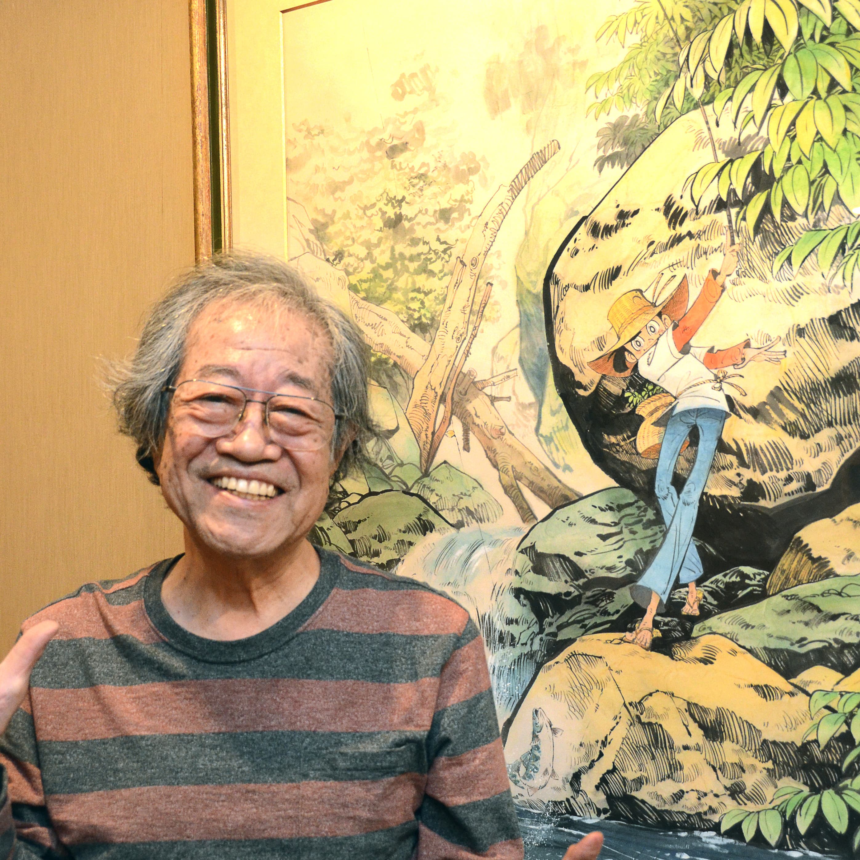 矢口高雄　水墨画　イカ Amazon.co.jp: 矢口高雄 大原画集 1973-2018 完全受注生産品