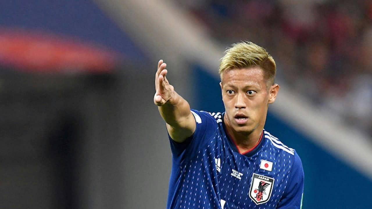 サッカー日本代表本田圭佑実使用