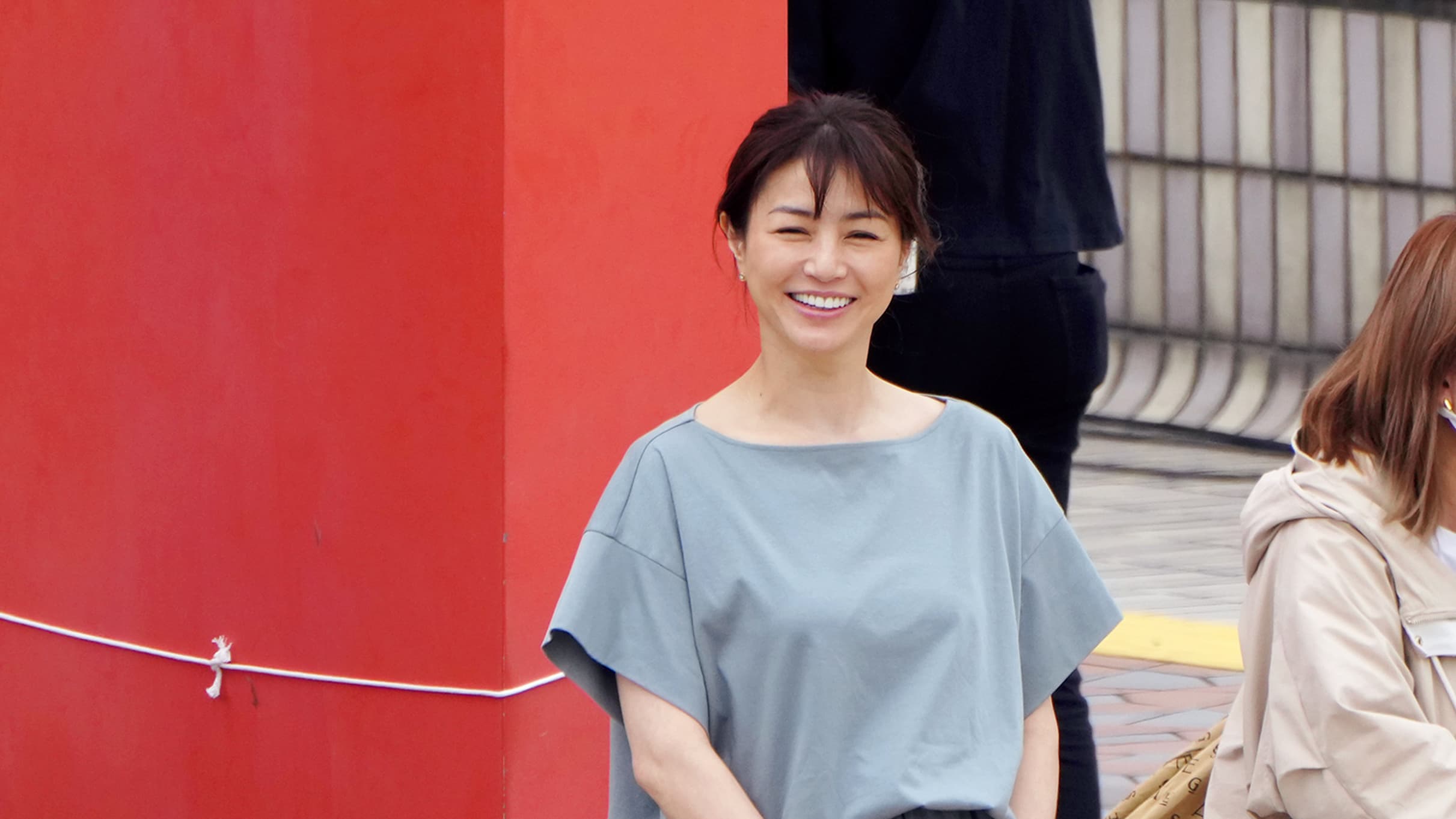 ENFOLD 井川遥着用ニット グレー 38 美品 DSC01148_r.jpg