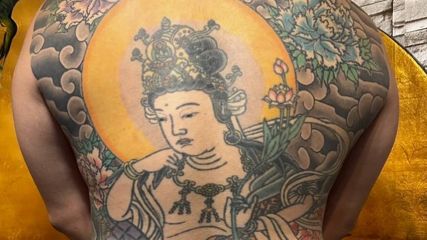 ヤンキー 暴走族 タトゥー 刺青キューピー 15センチ きたり
