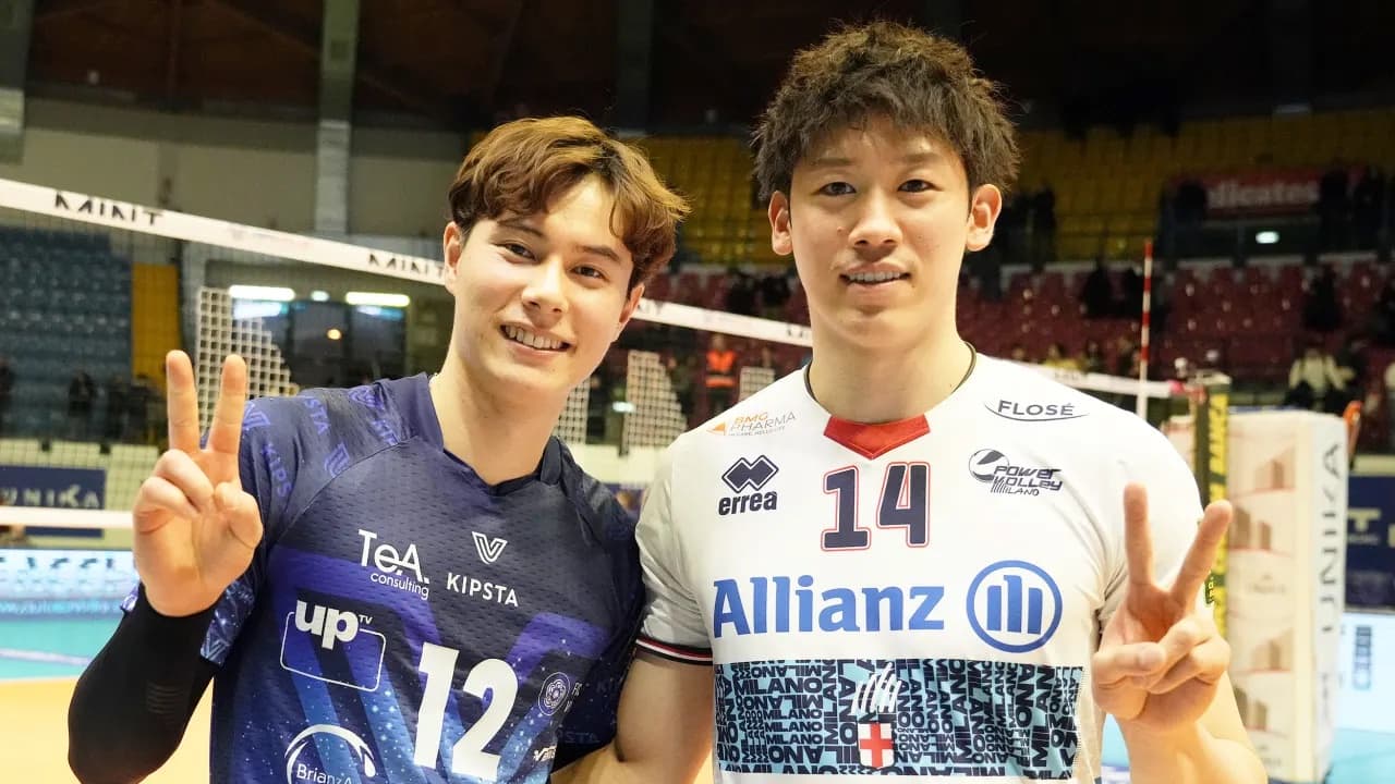 独占直撃撮！】男子バレー日本代表のWエース 石川祐希＆高橋藍 パリ