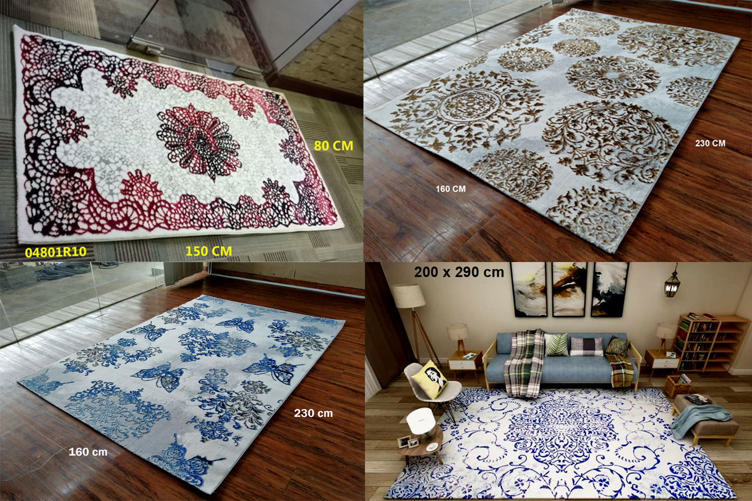 Karpet Bosphorus 80 x 150 cm Karpet Exlusive Dekorasi Rumah Hotel Kantor