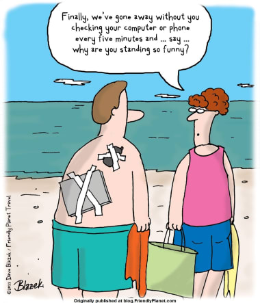 traveling with your cell phone