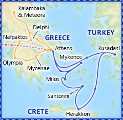 Athens & 7 Day Greek Isles Cruise, 2019 - Vacation Packages by Friendly ...