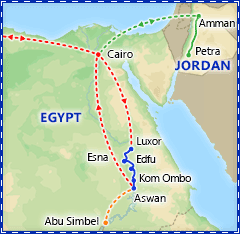 Best of Egypt & Nile Cruise itinerary