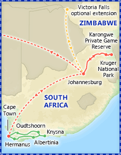 Best of South Africa itinerary