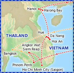 Best of Vietnam & Cambodia itinerary