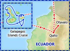 Ecuador & Galapagos Cruise itinerary
