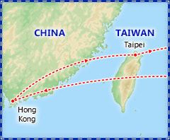 Hong Kong & Taipei Adventure itinerary