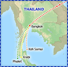 Romantic & Relaxing Thailand itinerary
