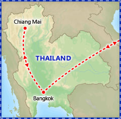 Romantic Rendezvous in Thailand itinerary