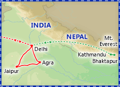 Taj Mahal Express & Diwali, Festival of Lights itinerary