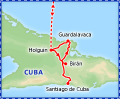 Treasures of Eastern Cuba itinerary