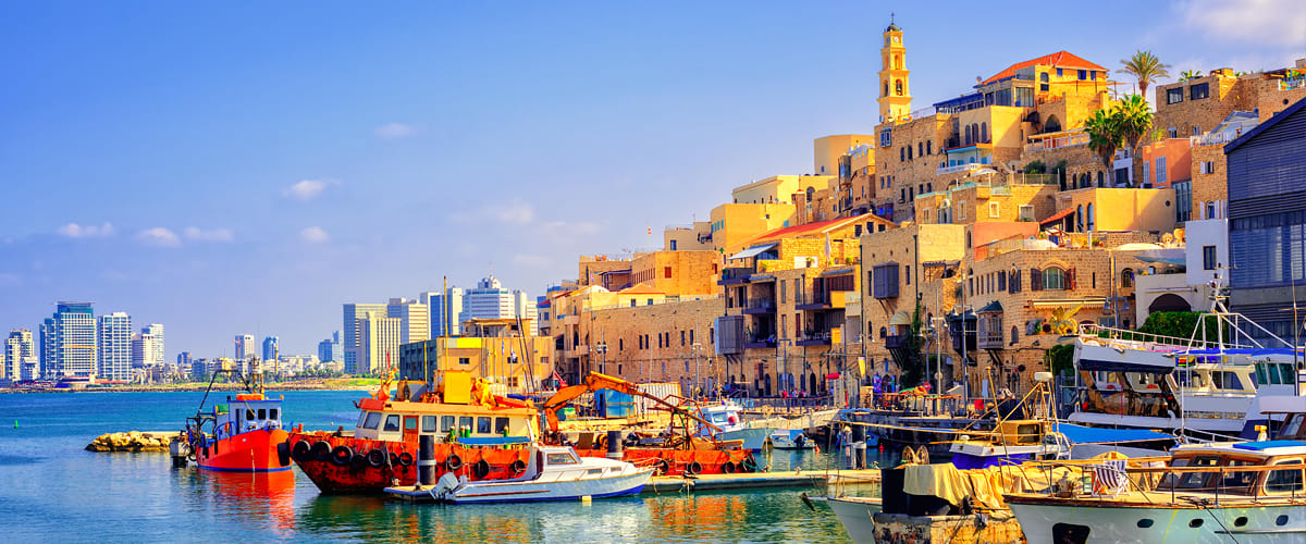 Old town and port of Jaffa
