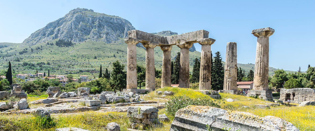 Temple of Apollo ruins, Corinth