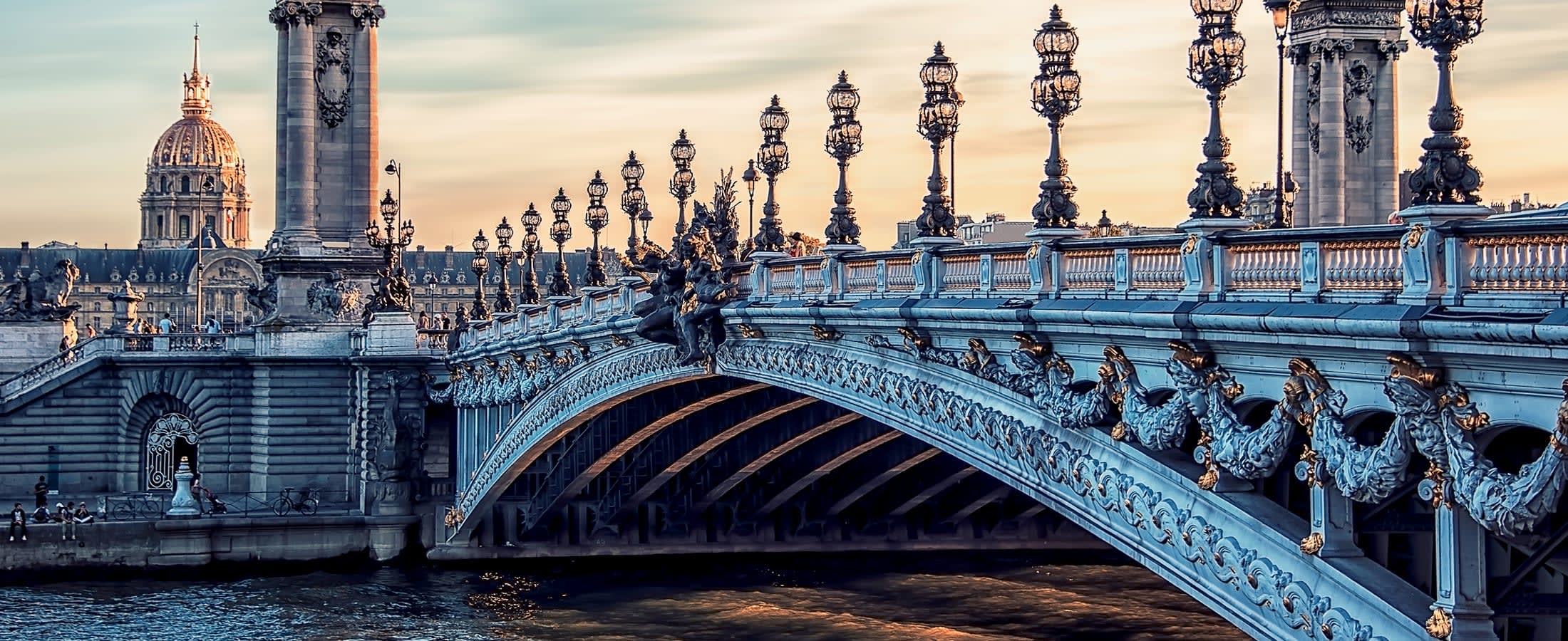 The Pont Alexandre III, Paris