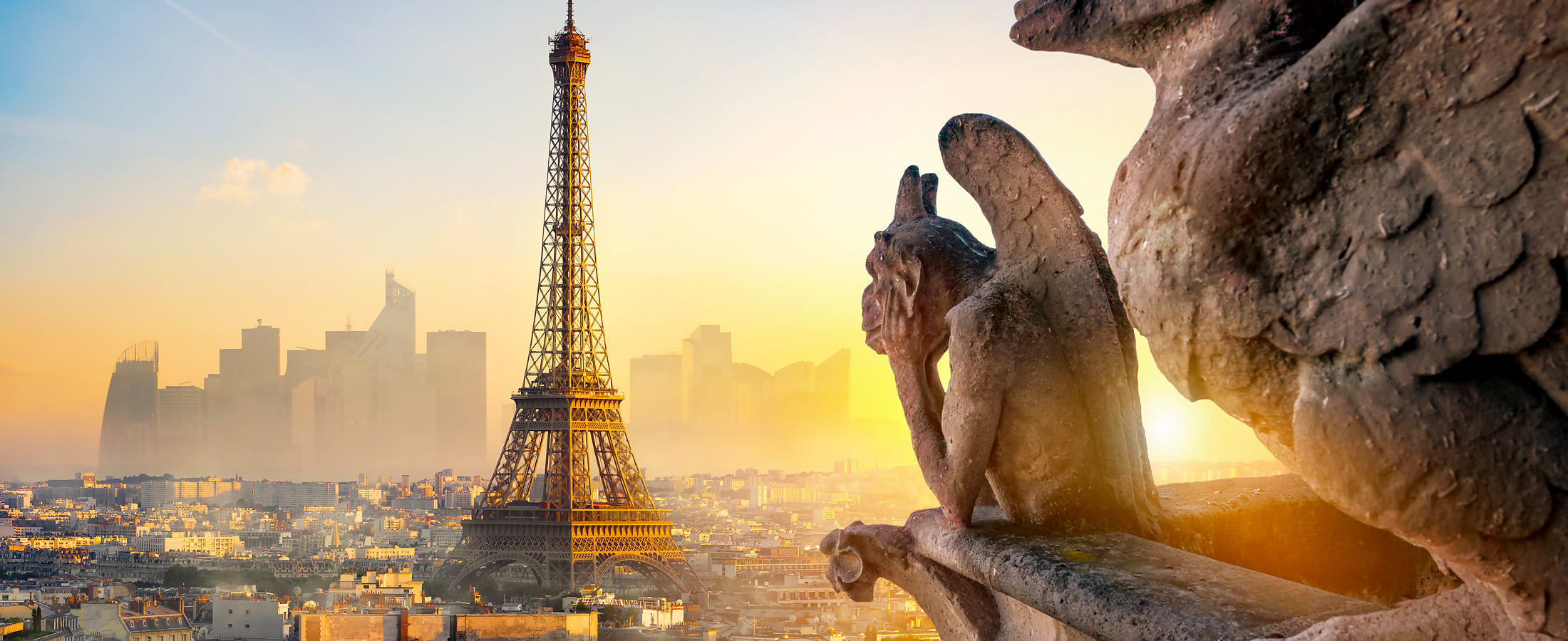 Paris sunset