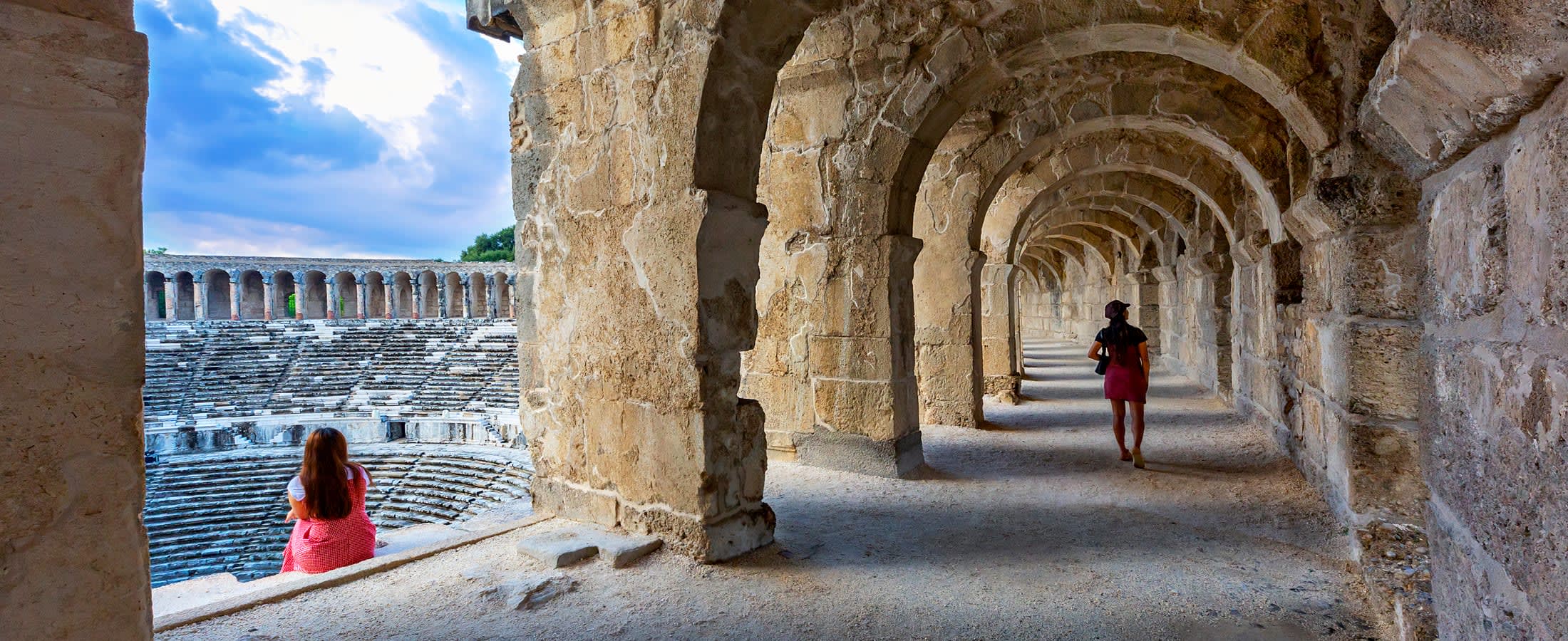 Amphitheater in Aspendos