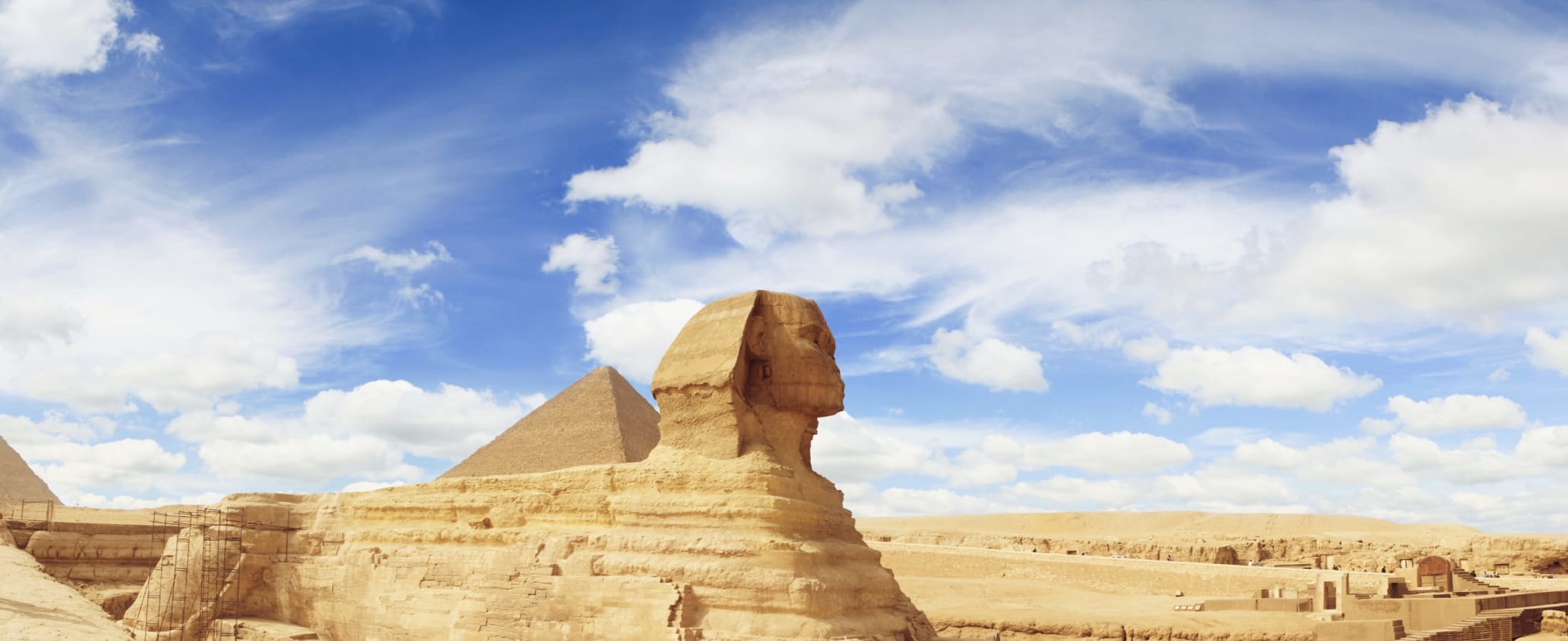 Sphinx panorama, Egypt