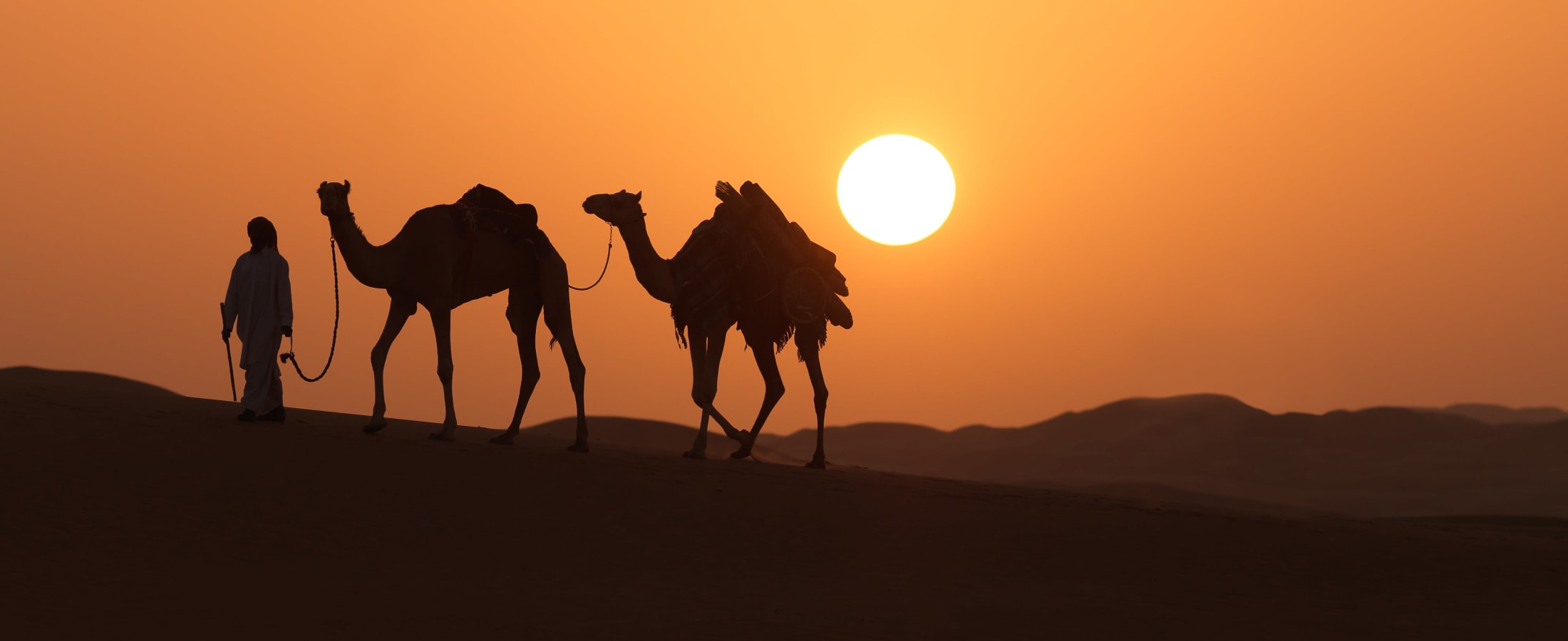 Desert sunset, Dubai