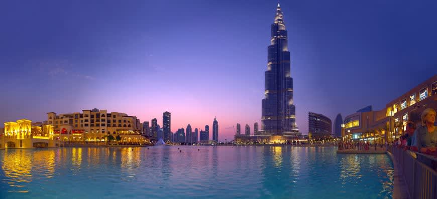 Dubai at dusk