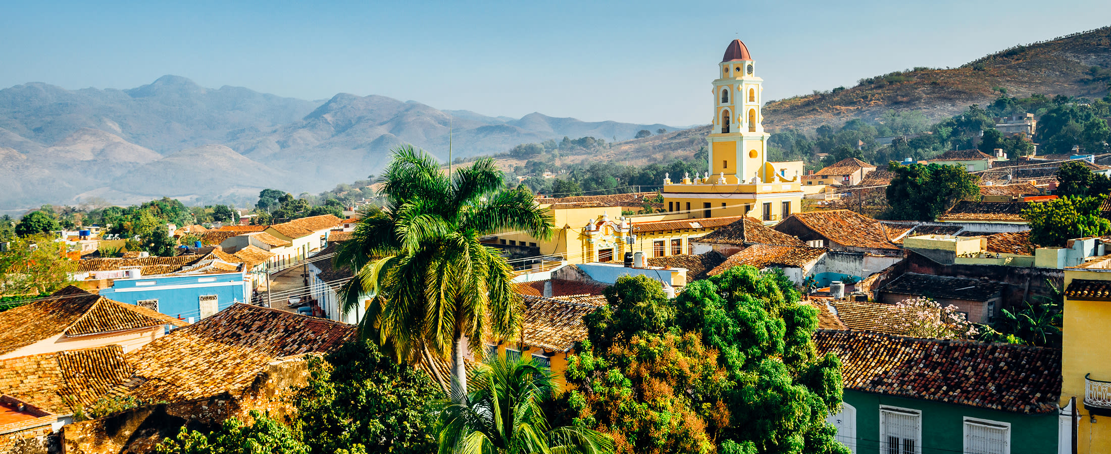 Panoramic view of Trinidad