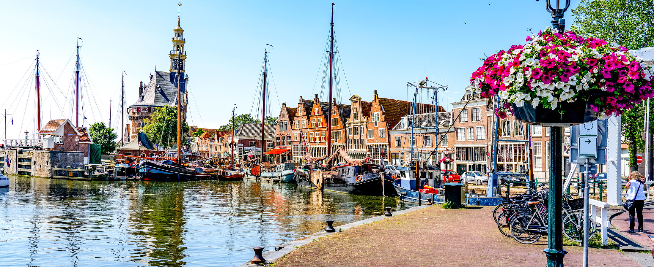 Harbor in Hoorn