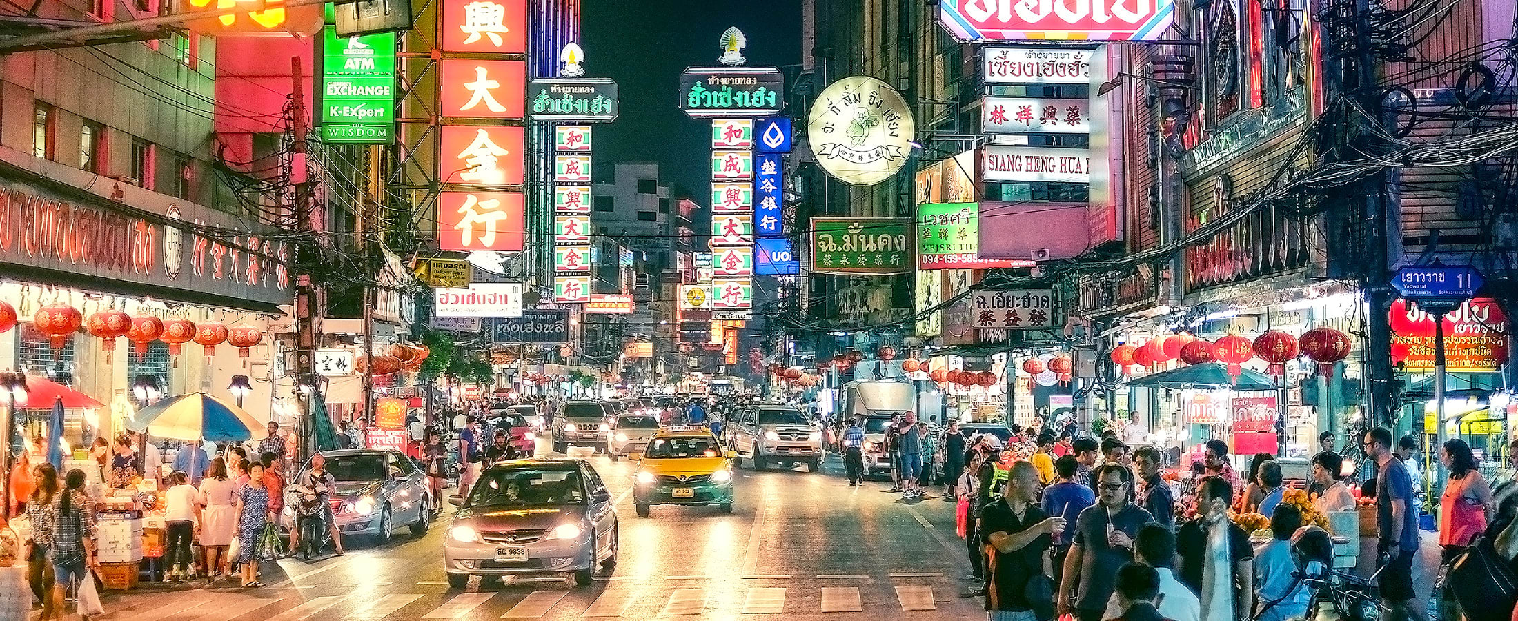Bustling Chinatown, Bangkok