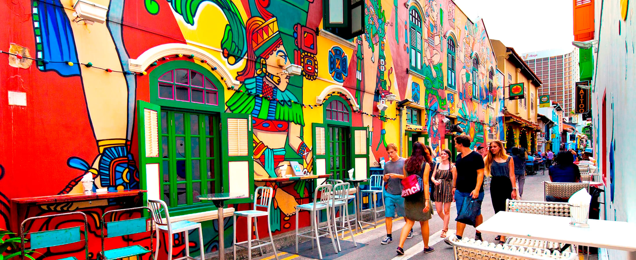 Haji Lane Shopping Street, Singapore