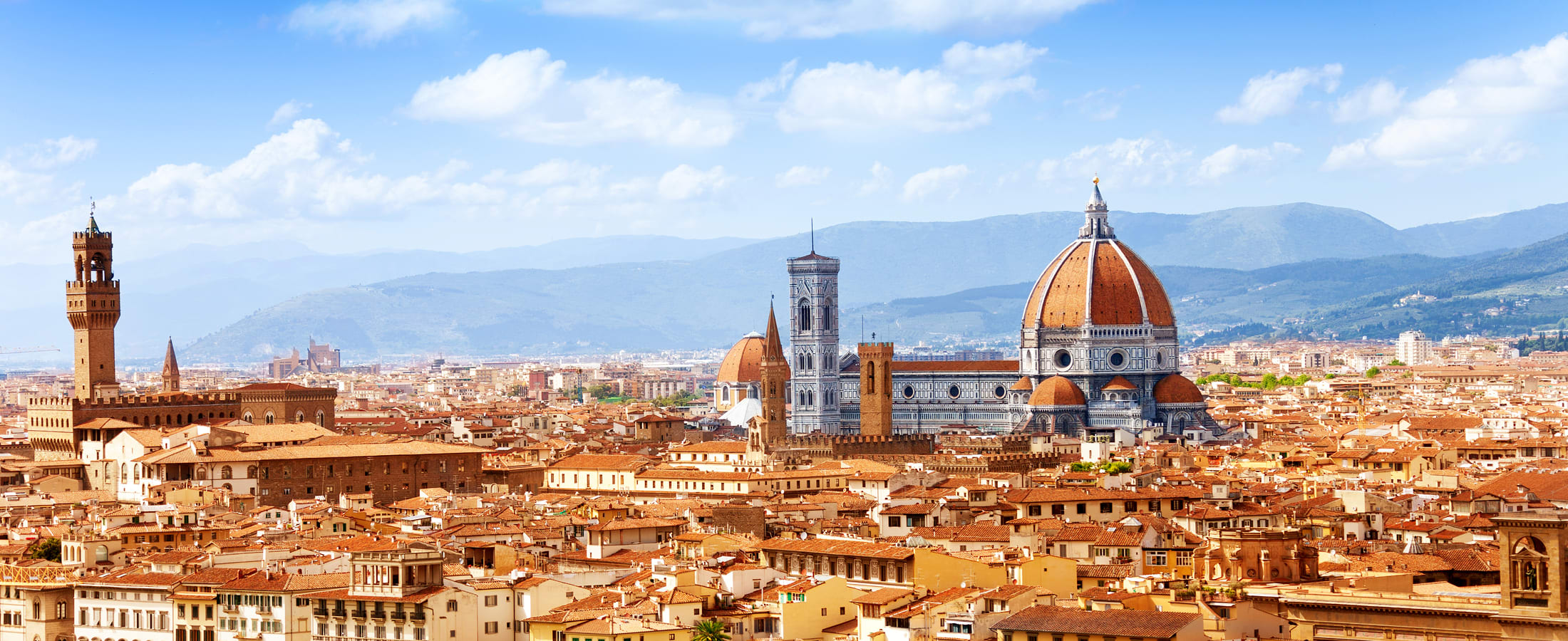 Panoramic view of Florence
