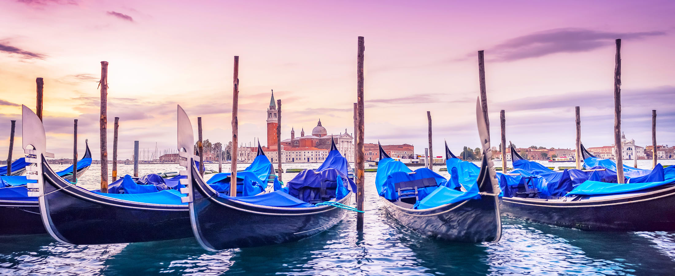Sunrise over the Grand Canal, Venice